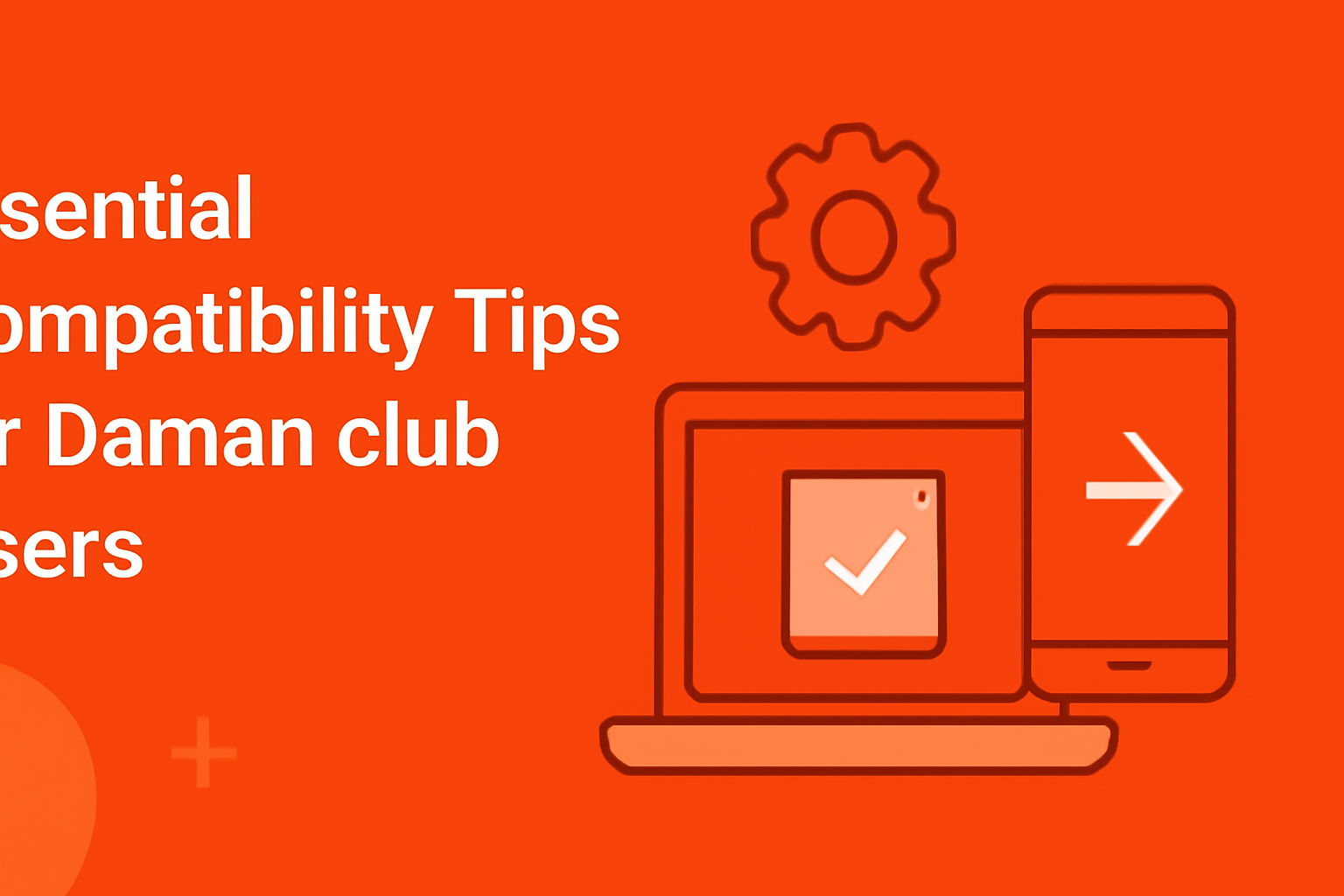 An informational scene on installing the Daman club application.