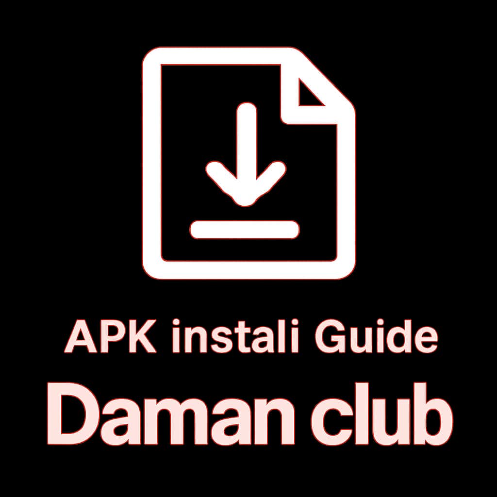 Icon representing Daman club APK Install Guide.