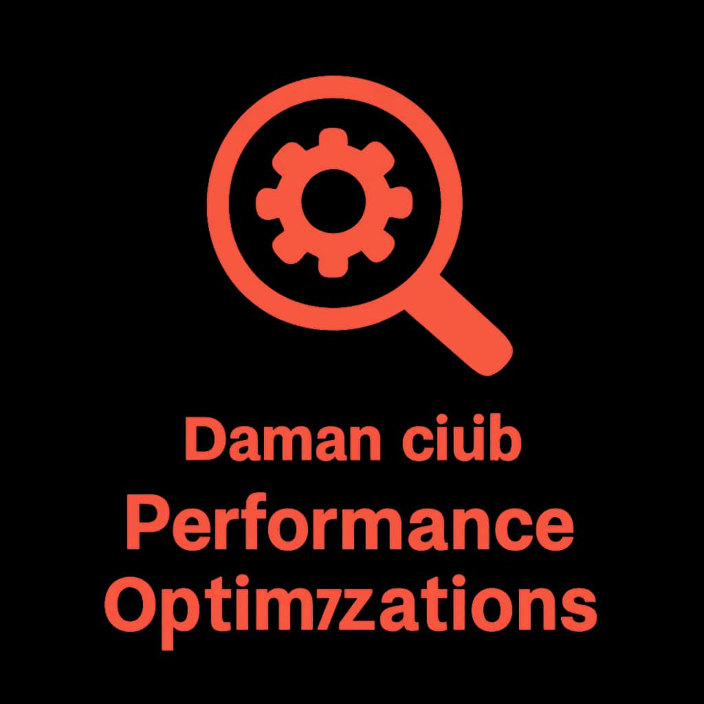 Icon representing Daman club Performance Optimizations.