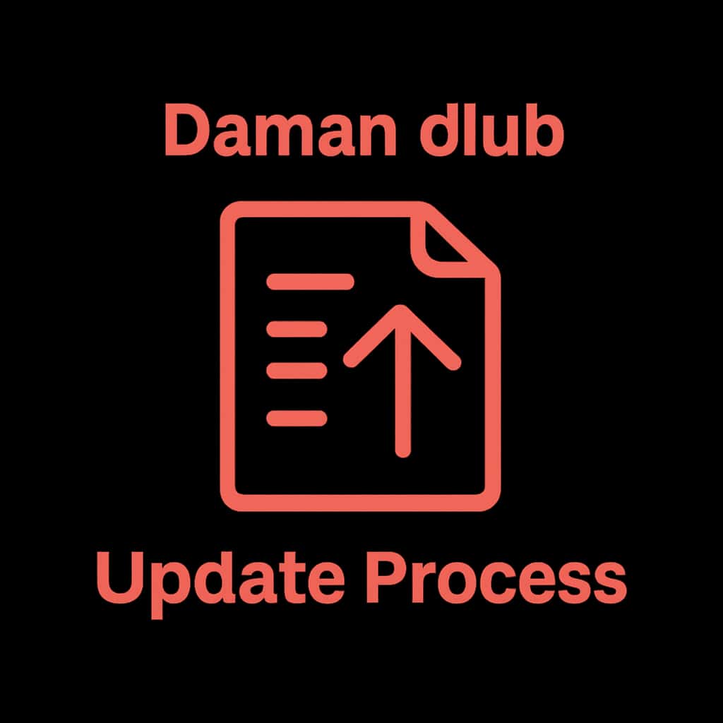 Icon representing the Daman club Update Process.