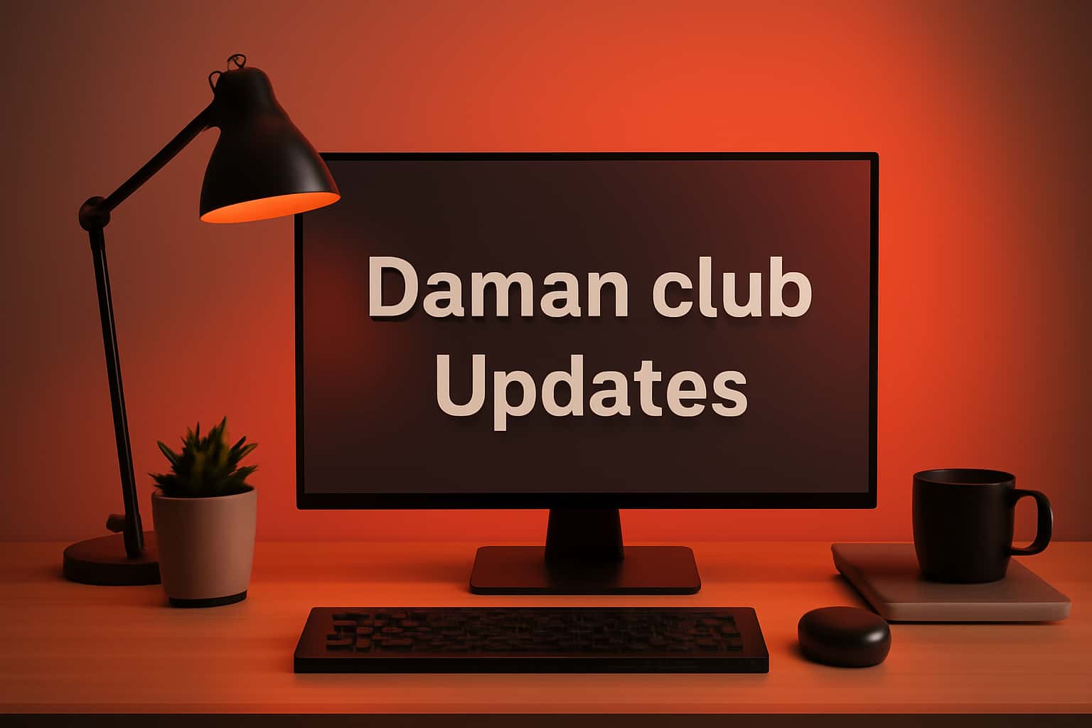 Informational graphic showcasing Daman club updates.