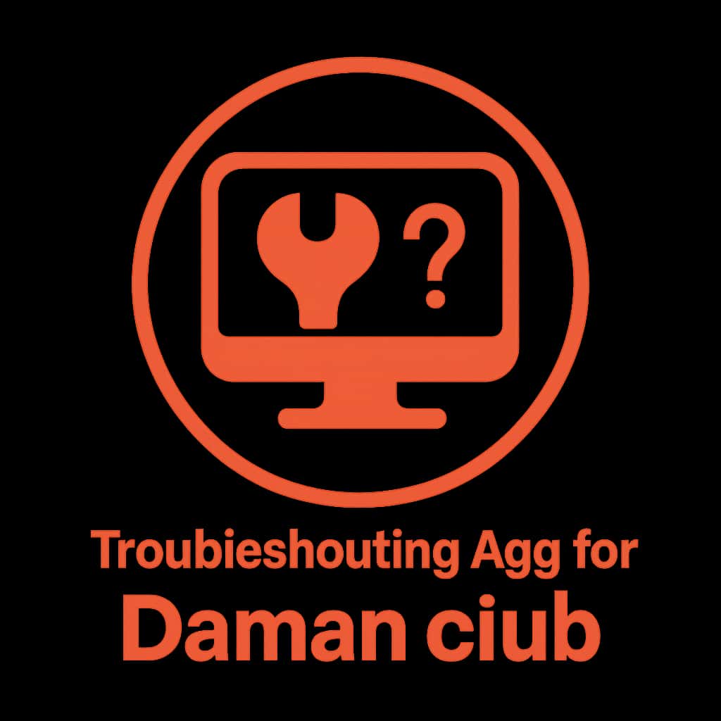 Icon representing the Troubleshooting App for Daman club.
